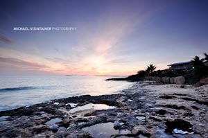 Another beautiful sunrise in the Bahamas near our hotel.