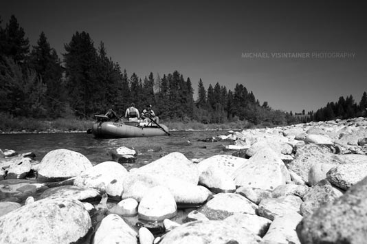 Taking a break from floating on the Spokane River.