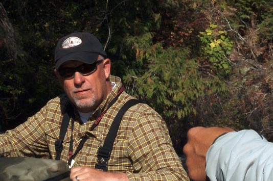 Guide Jack Mitchell of the Evening Hatch Guide Service.