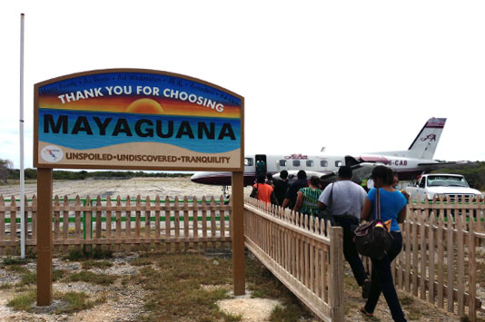 Mayaguana Airport.