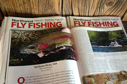 NW Fly Fishing Featuring the Spokane River.