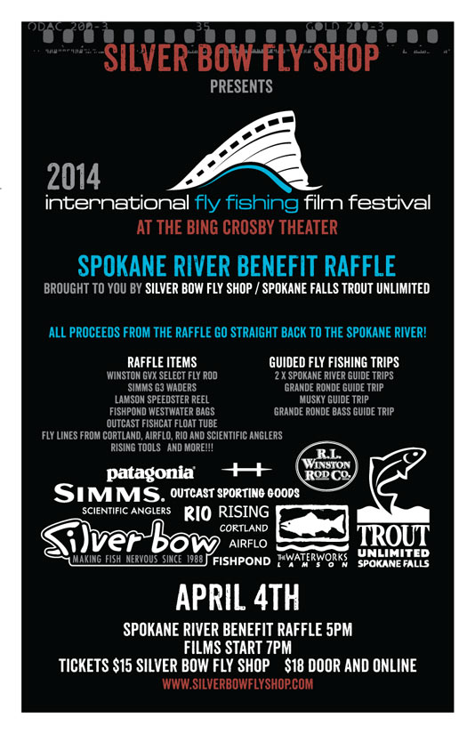 IF4 Film Event and Spokane River Benefit Poster.