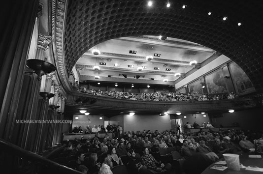 Stage view at the Bing Crosby IF4 Showing.