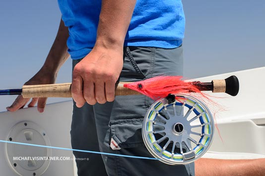 Mako Shark Fly Fishing Rod and Reel.