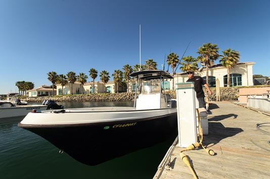 Dave Trimmble and his Boat!