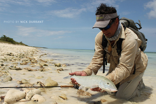 Scott Rods Rep Dan Marshall with a awesome Bonefish.