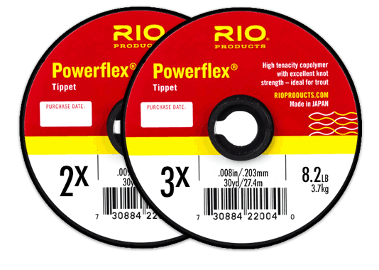 Rio Products Tippet Spools.