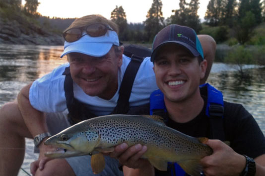 Spokane River Brown Trout.