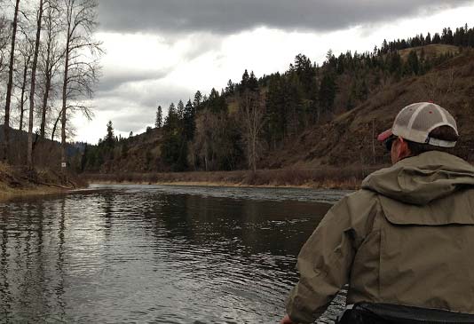 Fishing Back River Channels.