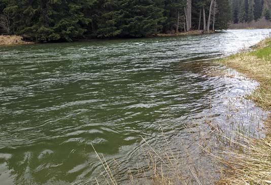 Fishing Indents in the River Bank - Example 2