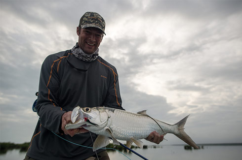 Taylor's first ever Tarpon.