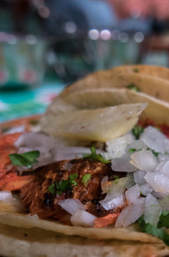 Tacos al Pastor.