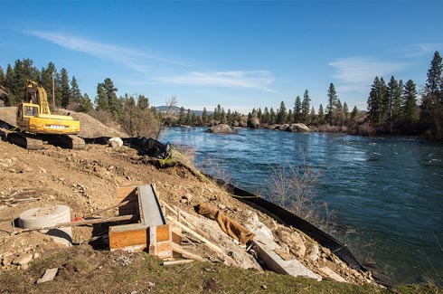 Island's Trailhead Boat Slide development.