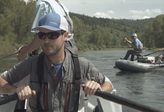 Fly Fishing the St Joe River with Mojo Lab.