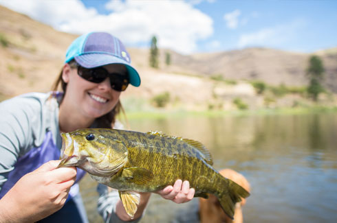 Jen with a nice bass.