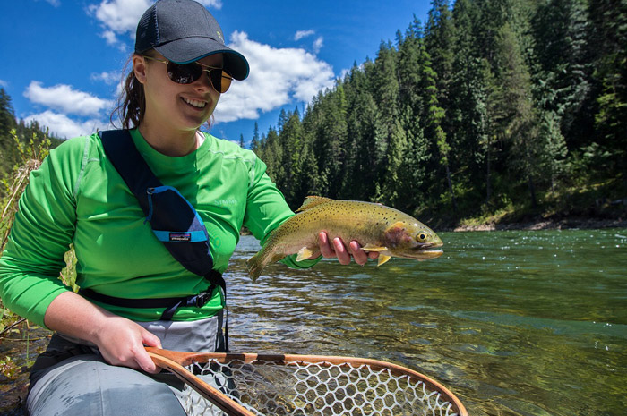 North Idaho Fly Fishing St Joe River.