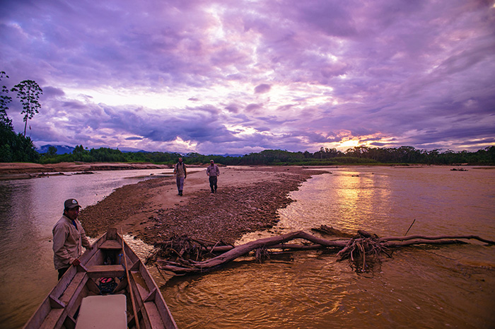 Confluence of the Pluma and Secure Rivers.