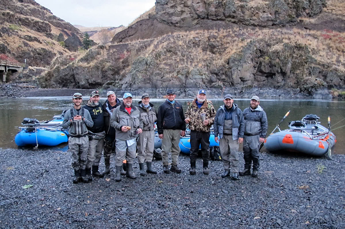 Steelhead Fishing Group outing.