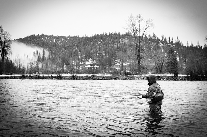 Winter Fly Fishing North Idaho