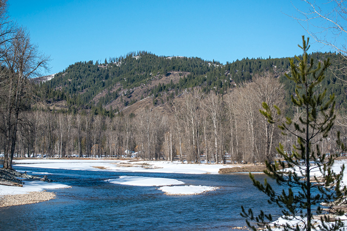 St. Joe River Idaho, March 20, 2019