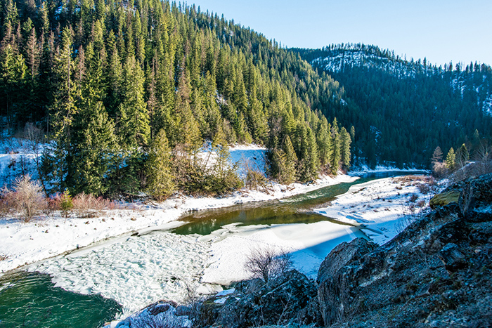 St. Joe River Idaho, March 20, 2019