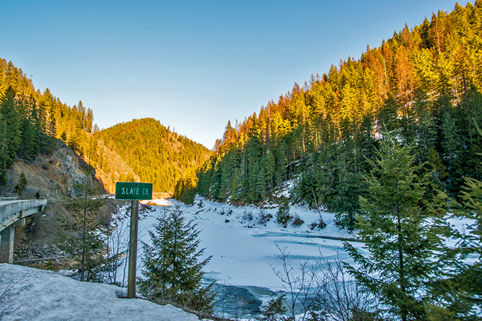 St. Joe River Idaho, March 20, 2019