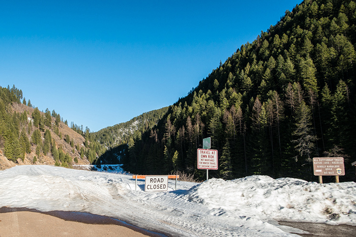 St. Joe River Idaho, March 20, 2019