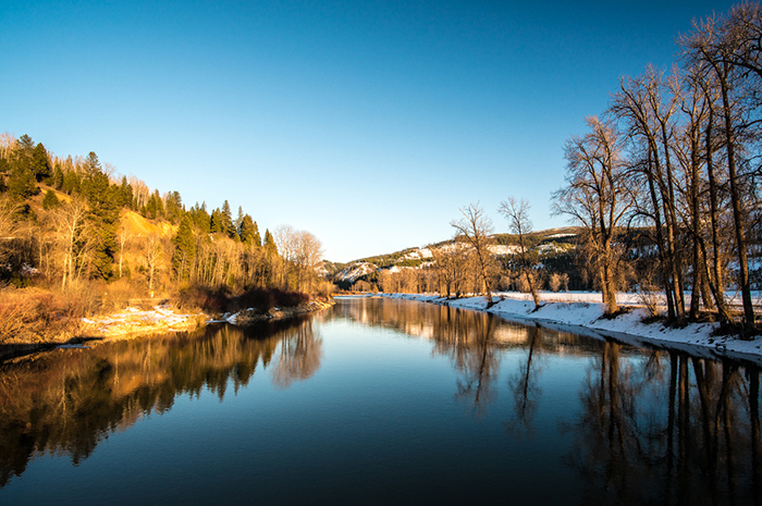 St. Joe River Idaho, March 20, 2019