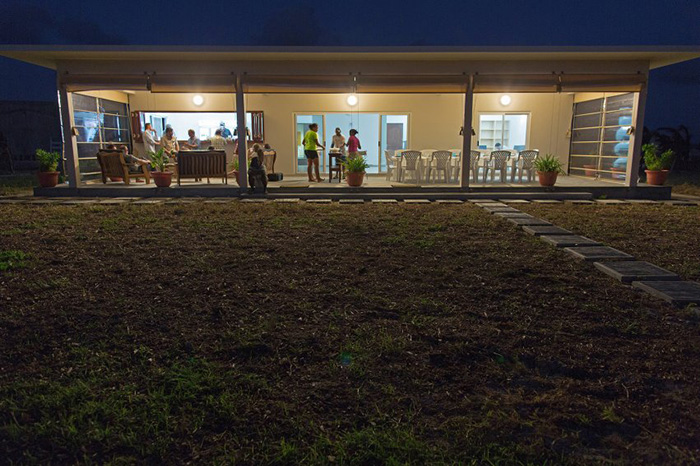 The fish camp at Farquhar Seychelles host guest of fly anglers from around the world.