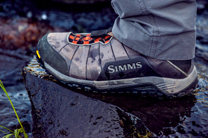 Simms Flyweight Boot is perfect for wet wading and wearing with stockingfoot waders.