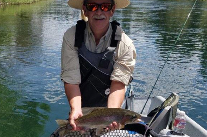 Spokane River guided fly fishing trips for quality native Redband trout.