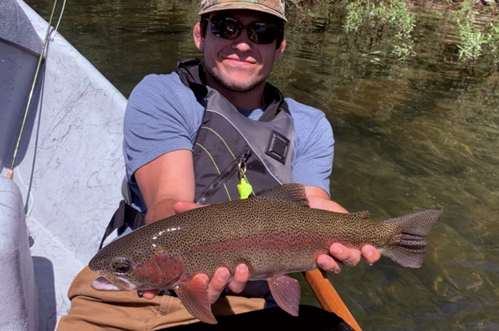 Spokane River guided fly fishing trips produce all summer in the Spokane area.