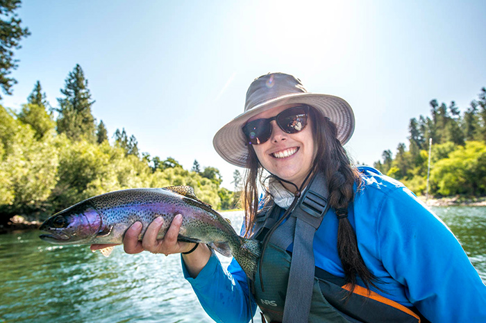 Summer fly fishing around Spokane, Coeur d'Alene, and Sandpoint region brings on good hopper fishing.