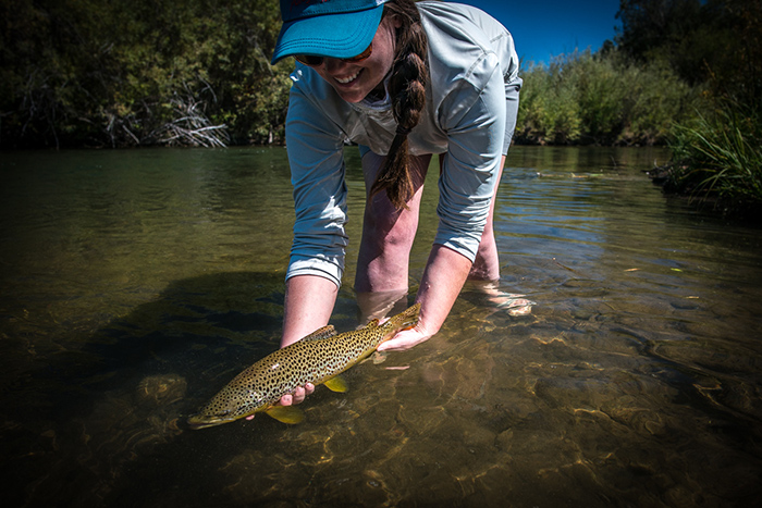 Euro nymphing the Beaverhead River in Montana can be quite productive!