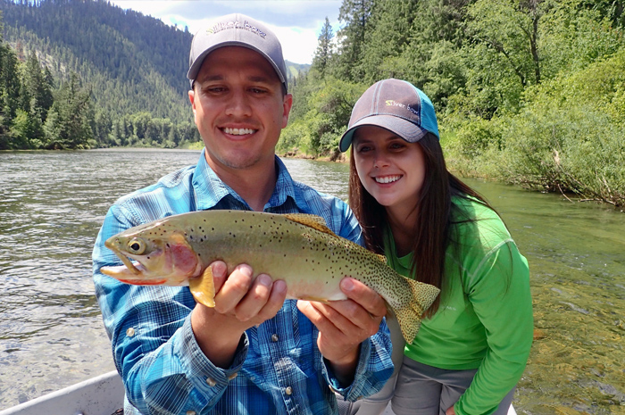 A typical cutthroat from the St. Joe River. Photo Credit - Chip O'Brien