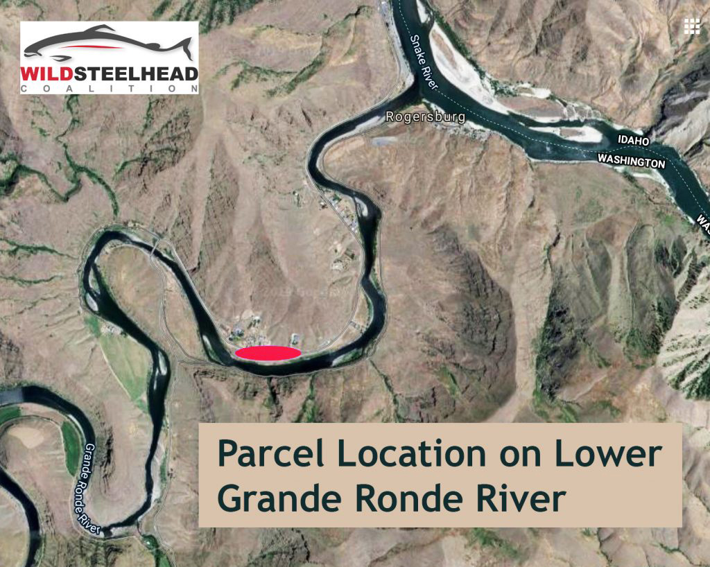 Grande Ronde Fishing Access Map