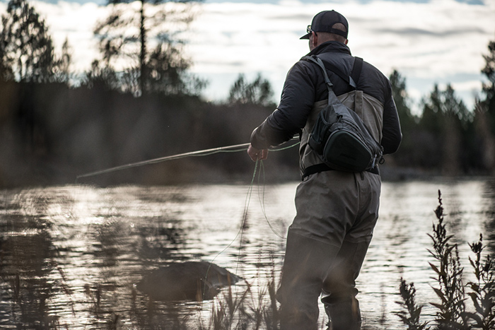 Dry fly fishing requires patience and planning when fishing to picky risers. 