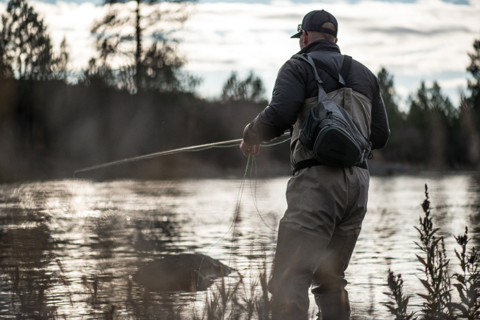 Dry fly fishing requires patience and planning when fishing to picky risers.