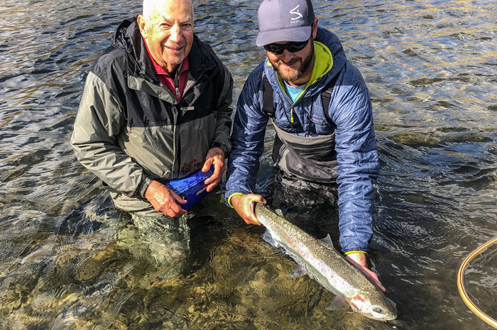 90 years young and catching Grande Ronde steelhead!