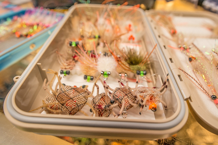 EP Shrimp patterns for permit and bonefish.