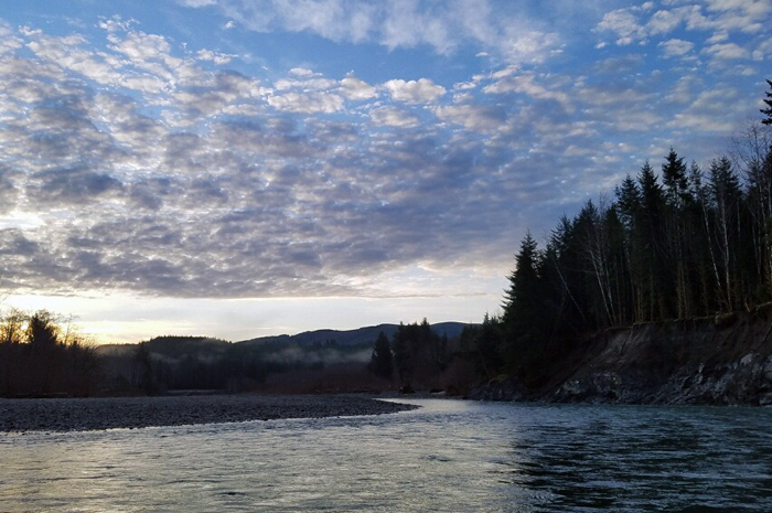 Sunset on the Olympic Peninsula.