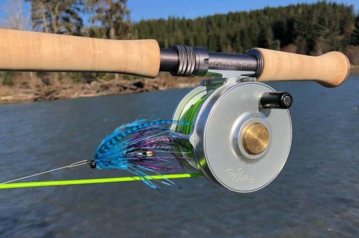 Swinging spey flies on the Olympic Peninsula with the Winston AIR TH Spey.