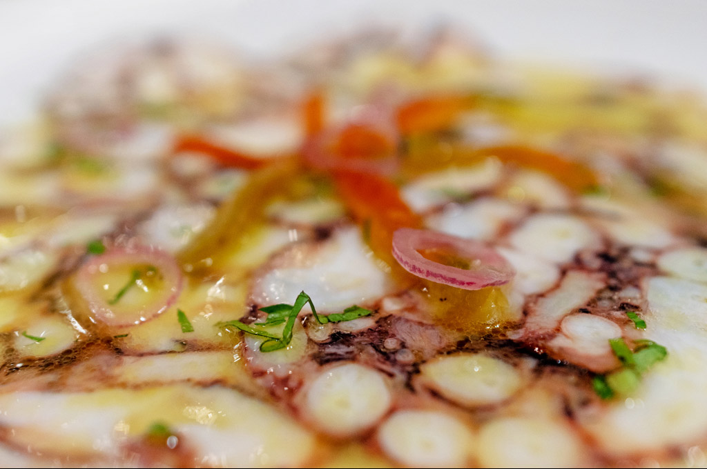 Octopus Carpaccio