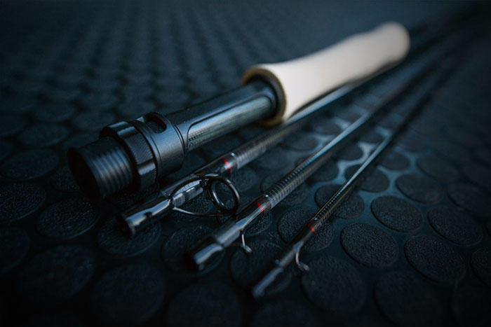 Scott Centric Fly Rod featuring new hardware to keep the reel locked into place.