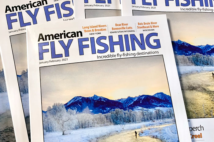 American Fly Fishing Magazine, formerly Northwest Fly Fishing Magazine in this region.