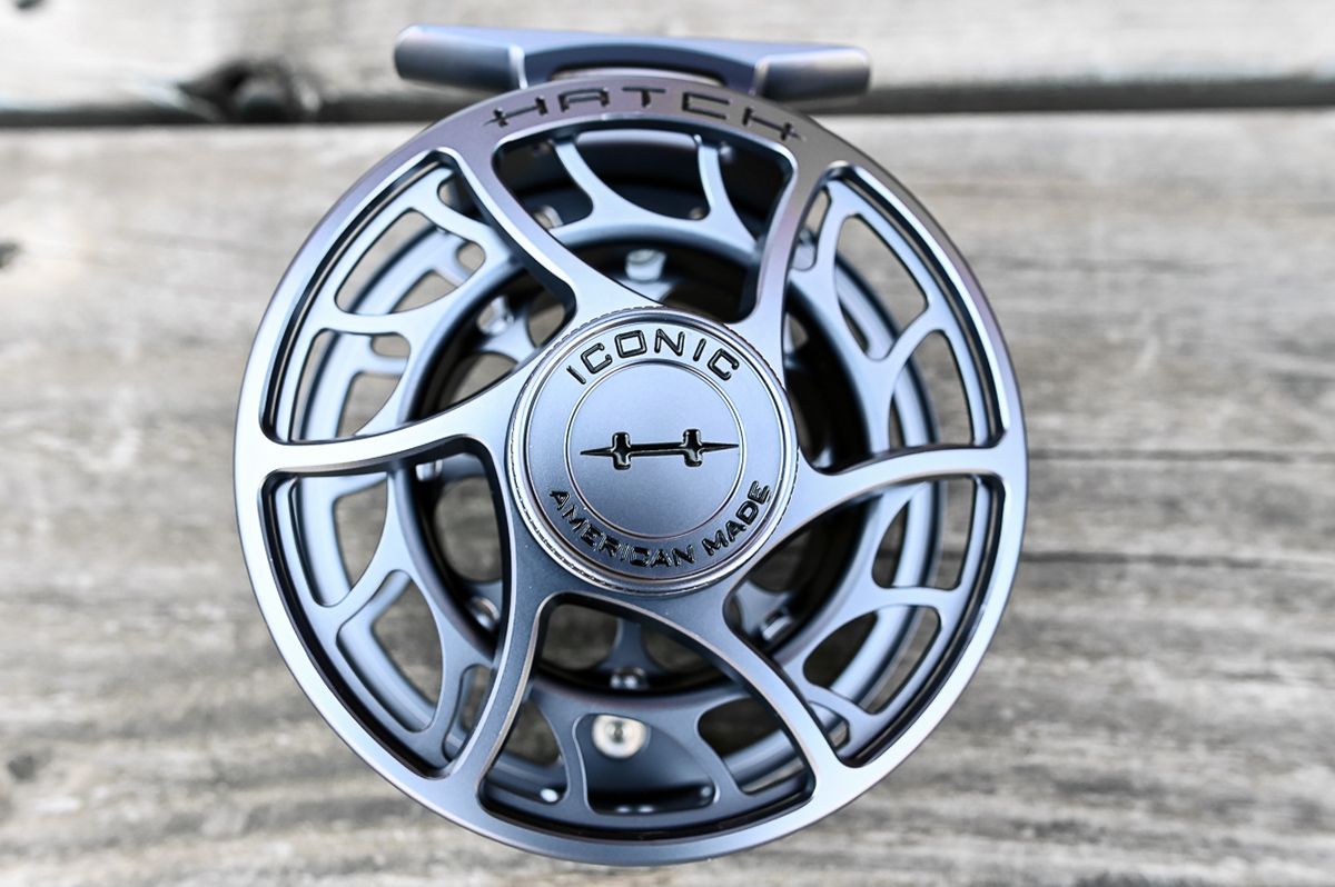 Hatch ICONIC Fly Reels, with updated features, finish, and improved performance.