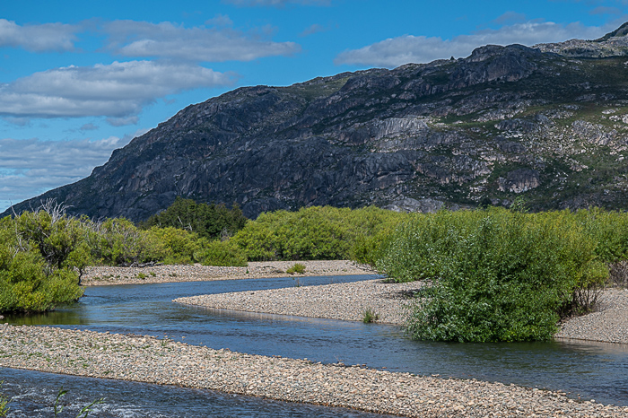 Fly fishing Las Pampas, Chubut, Argentina