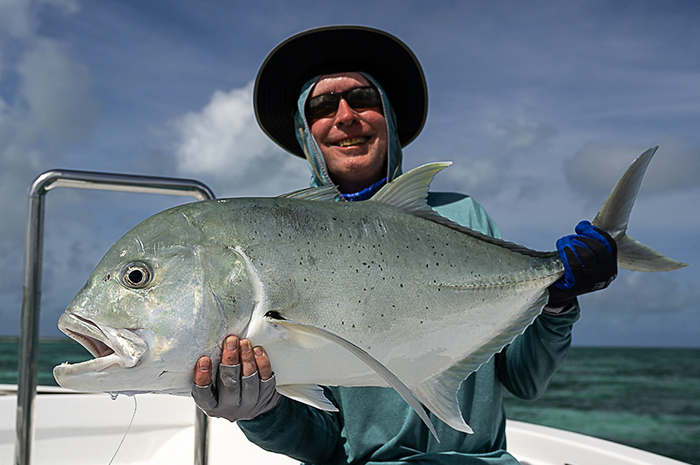 Farquhar Seychelles Giant Tevally Fish