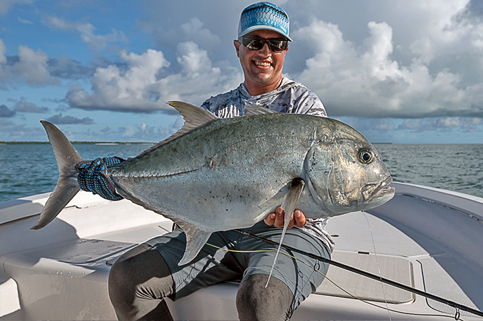 Farquhar Seychelles Giant Tevally Fish