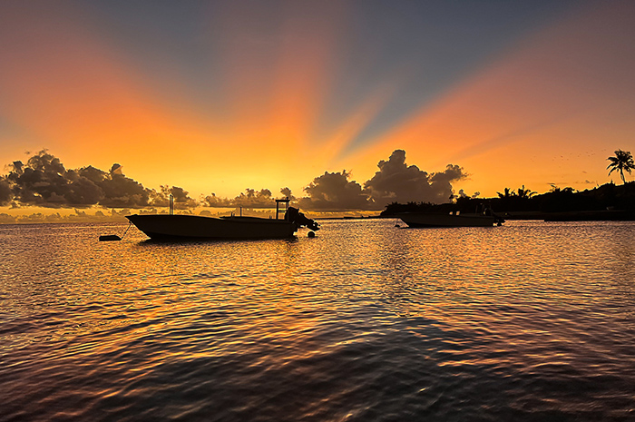 Farquhar Seychelles Sunset